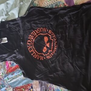 Harley Davidson black tank